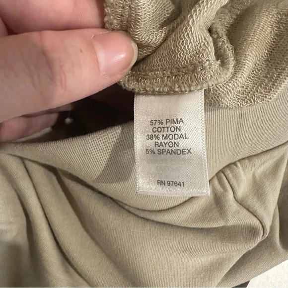 Pure Jill J.Jill Slim-Leg Cropped Womens Smooth Front Pants Tan Size XS GUC - Picture 6 of 7